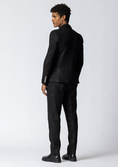 CÉLÉBRATION - BLAZER CROISÉ TWEED NOIR