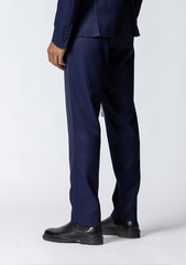 DYNASTIE - PANTALON BLEU MARINE